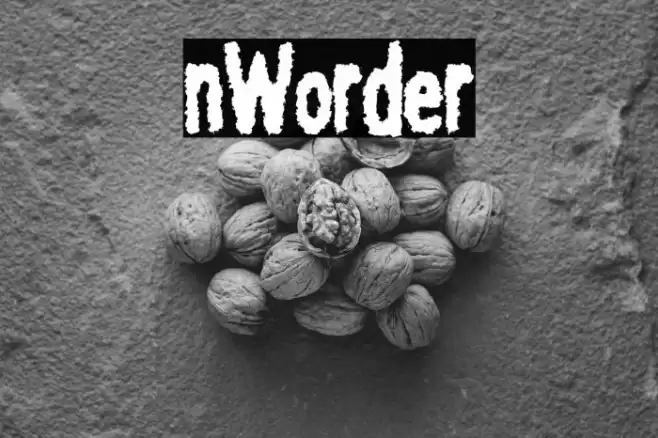 nWorder Font examples