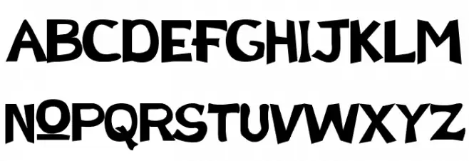 NX Regular Schriftart Groß