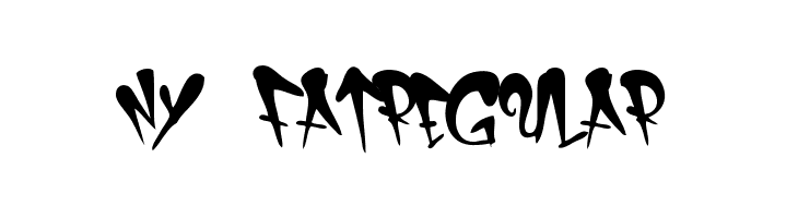 NY FATRegular  フリーフォントのダウンロード
