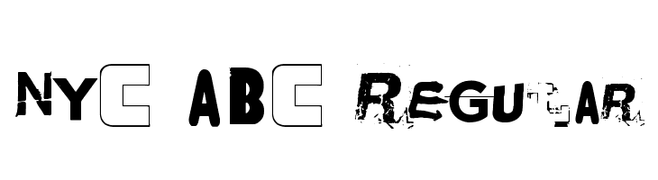 NYC ABC Regular  Frei Schriftart Herunterladen