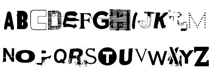 NYC ABC Regular Шрифта строчной