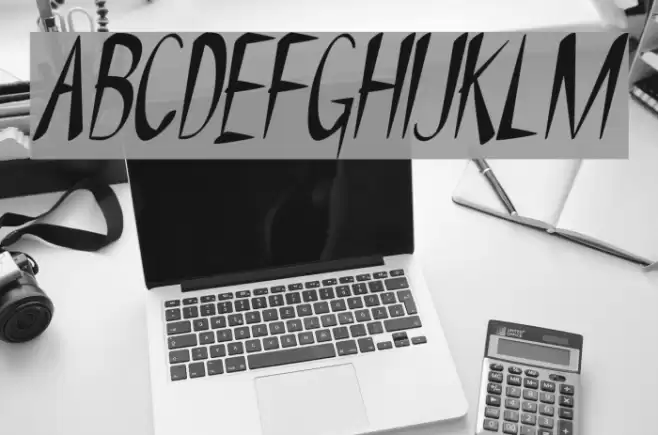 NYOEHOKA-Italic Font examples