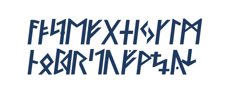 Ny Stormning Fin Kursiv Lowercase