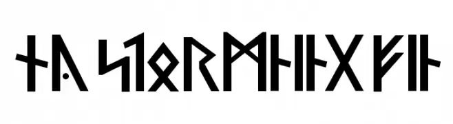 Ny Stormning Fin  Frei Schriftart Herunterladen