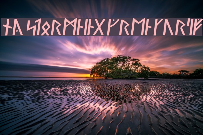 Ny Stormning Gren Kursiv Example 2