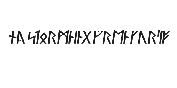 Ny Stormning Gren Kursiv Logo