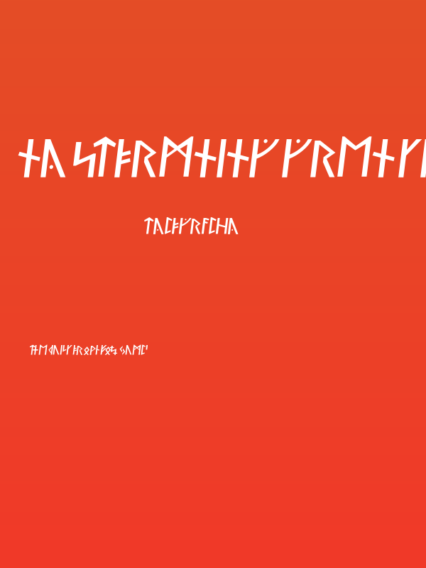 Ny Stormning Gren Kursiv Poster