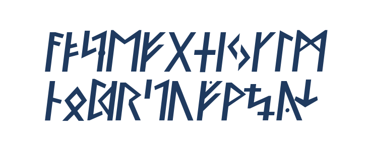 Ny Stormning Gren Kursiv Lowercase