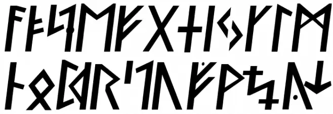 Ny Stormning Gren Kursiv 字体 小写