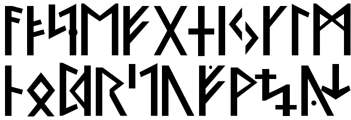 Ny Stormning Gren Font LOWERCASE