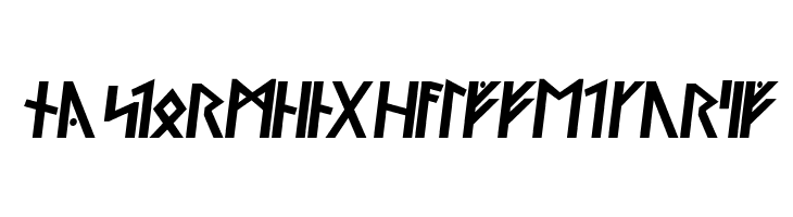 Ny Stormning Halvfet Kursiv  Frei Schriftart Herunterladen