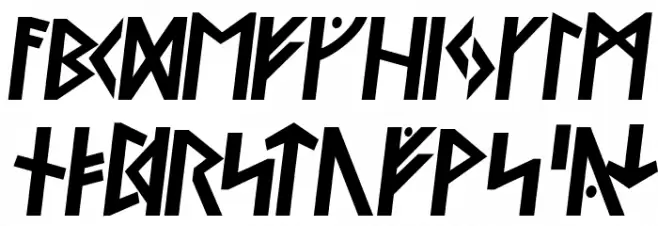 Ny Stormning Halvfet Kursiv Schriftart Groß
