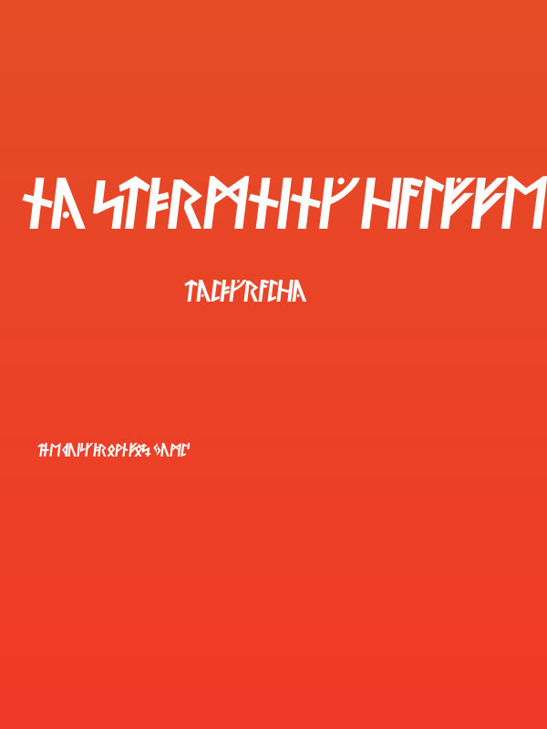 Ny Stormning Halvfet Kursiv Poster