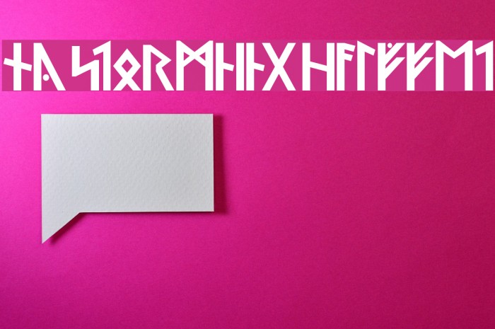 Ny Stormning Halvfet Font examples