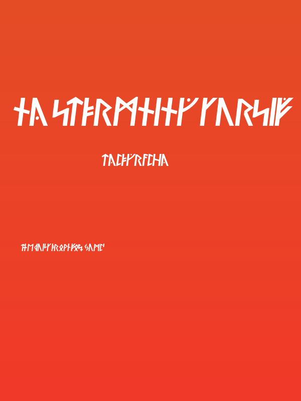 Ny Stormning Kursiv Poster