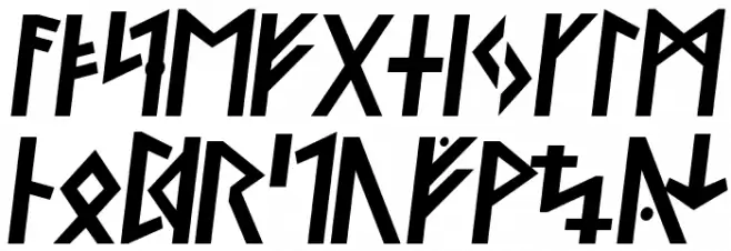 Ny Stormning Kursiv 字体 小写