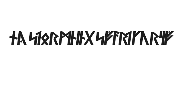 Ny Stormning Svart Kursiv Logo