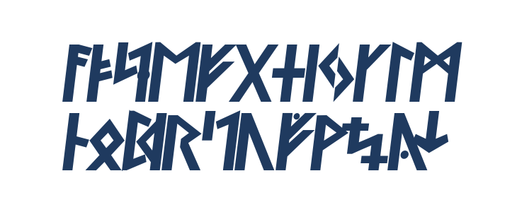 Ny Stormning Svart Kursiv Lowercase