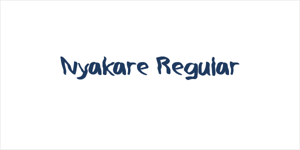 Nyakare Regular Logo