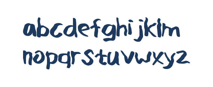 Nyakare Regular Lowercase