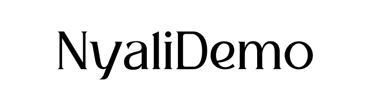 Nyali Demo  Free Fonts Download