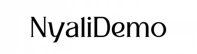 Nyali Demo Font