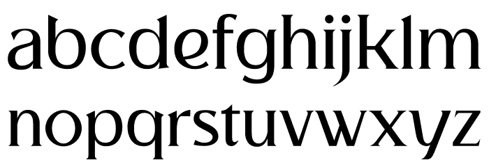 Nyali Demo Font Litere mici