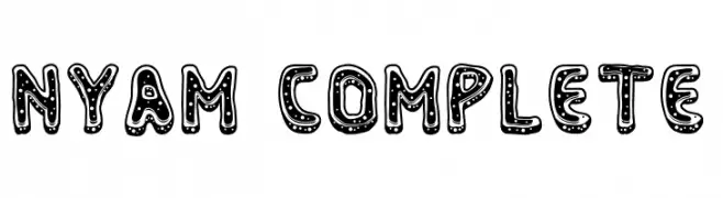 Nyam Complete  Frei Schriftart Herunterladen
