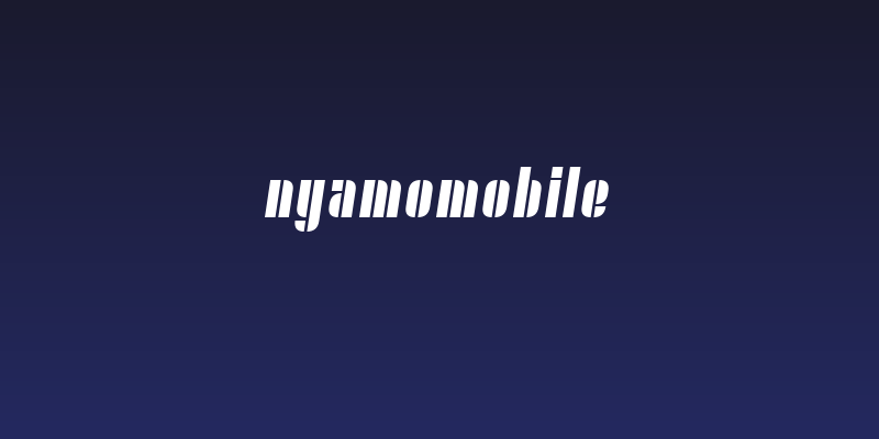 Nyamomobile Social Header