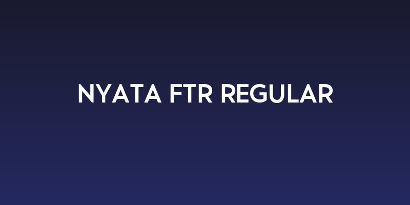 Nyata FTR Regular Social Header