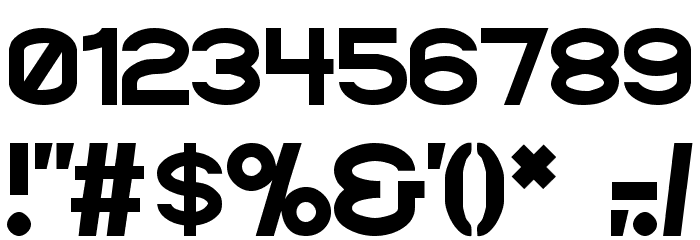 Nyctalopia Font OTHER CHARS