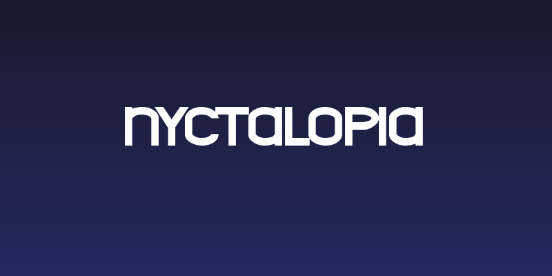 Nyctalopia Social Header