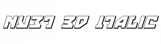 Nyet 3D Italic 