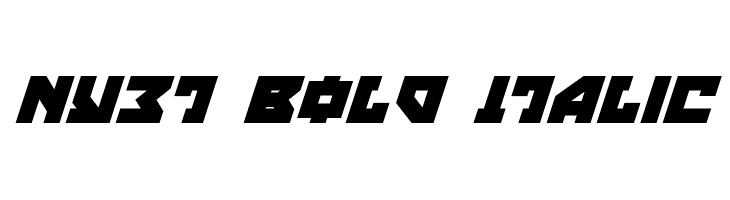Nyet Bold Italic  免费字体下载