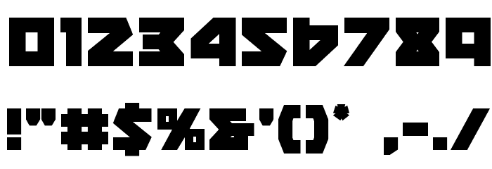 Nyet Bold Font OTHER CHARS