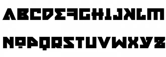 Nyet Bold フォント 大文字