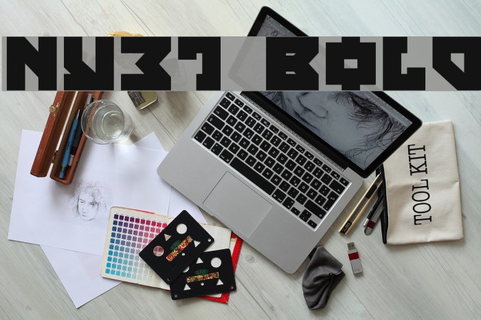 Nyet Bold Font examples
