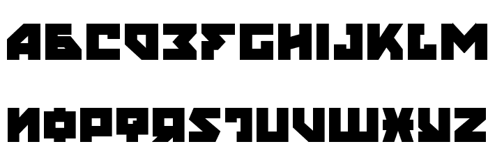 Nyet Bold Font LOWERCASE