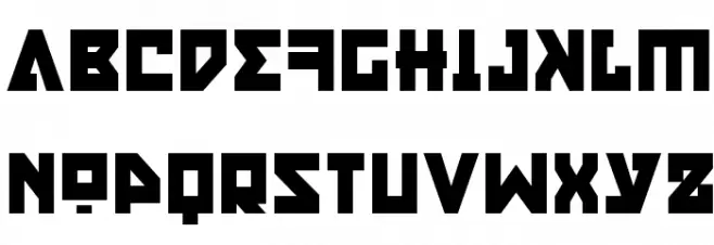 Nyet Condensed Polices MAJUSCULES