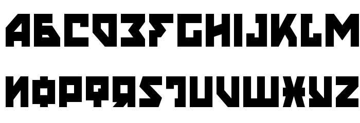 Nyet Condensed Font LOWERCASE