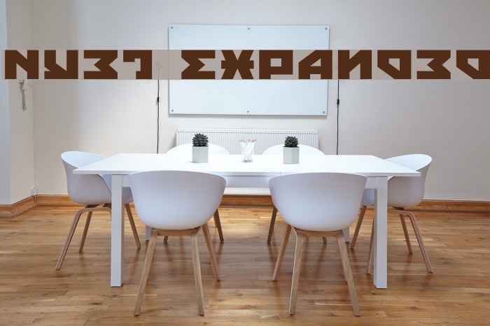 Nyet Expanded Font examples