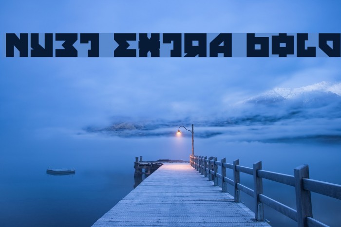 Nyet Extra Bold Schriftart examples
