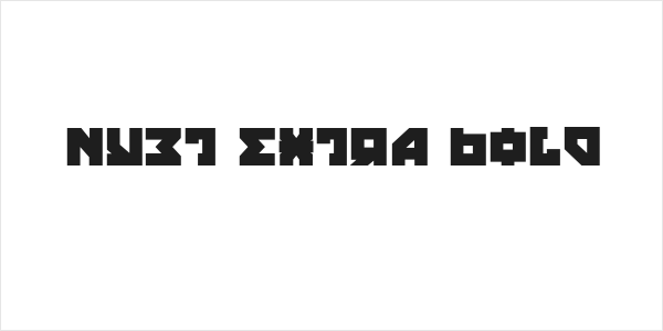 Nyet Extra Bold Logo