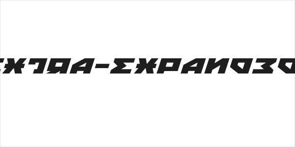 Nyet Extra-Expanded Italic Logo