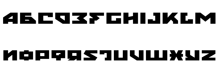 Nyet Extra-Expanded フォント 小文字