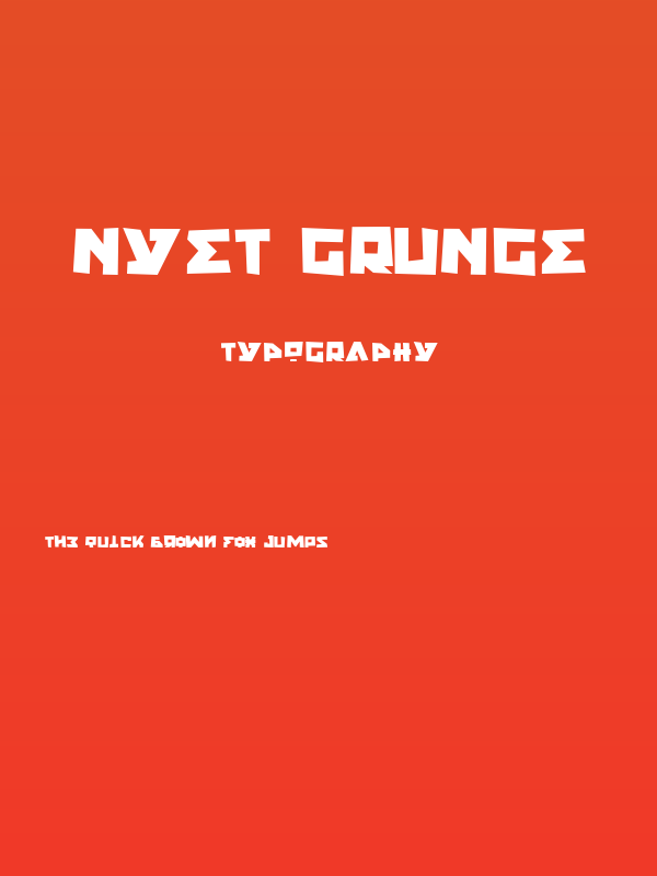 Nyet Grunge Poster