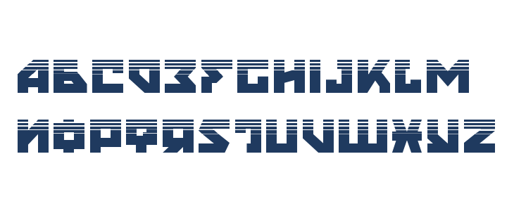 Nyet Halftone Lowercase