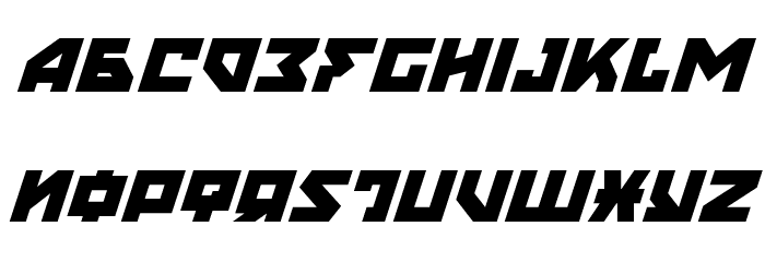 Nyet Italic Font LOWERCASE