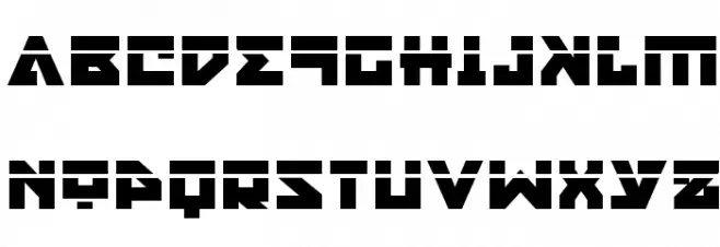 Nyet Laser Шрифта ВЕРХНИЙ