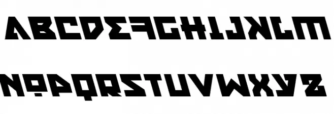 Nyet Leftalic 字体 大写